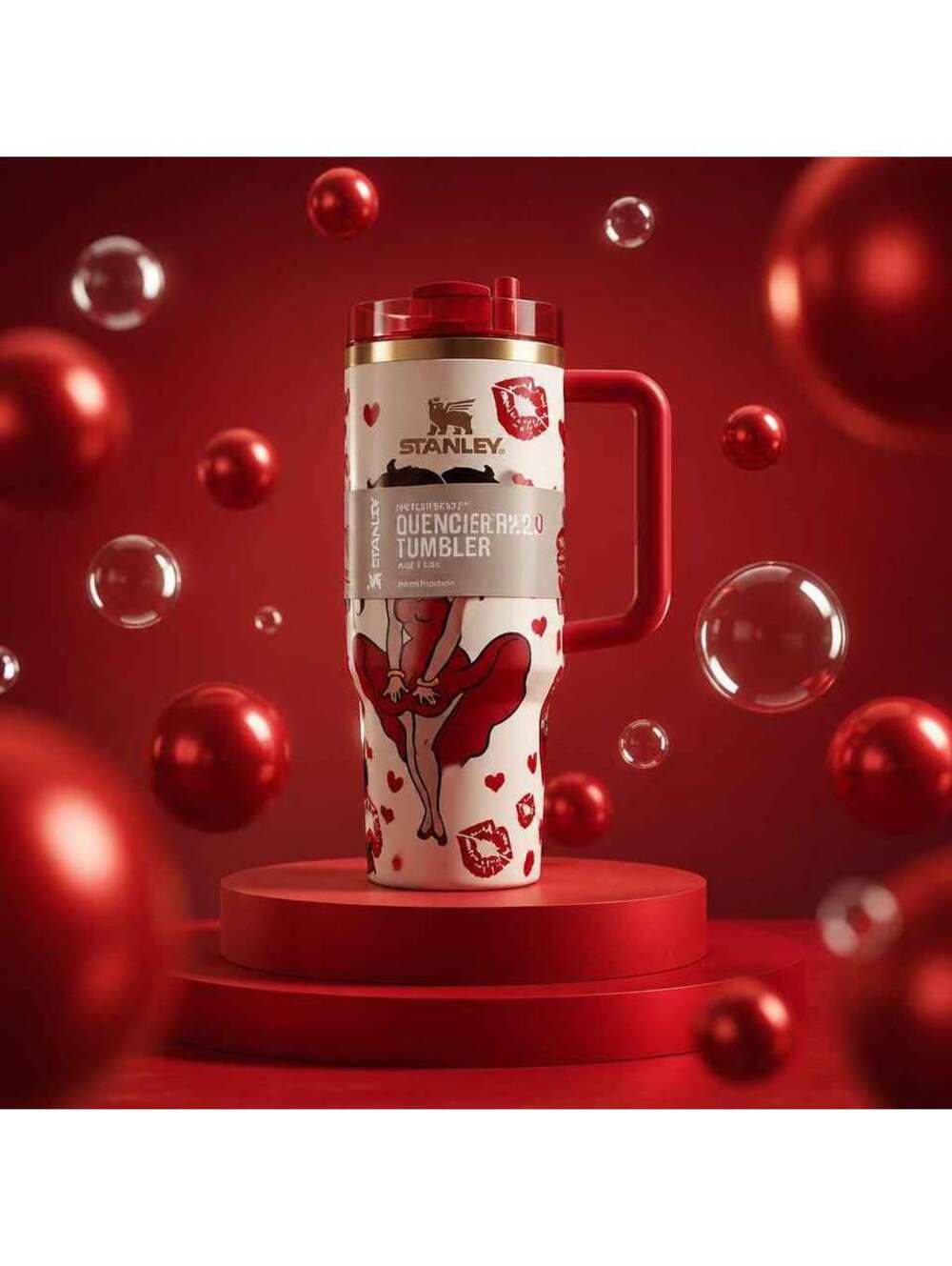 Stanley x Betty boop kisses